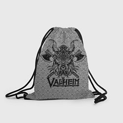 Рюкзак-мешок Valheim Viking dark, цвет: 3D-принт