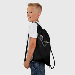 Рюкзак-мешок Вирджил с катаной, цвет: 3D-принт — фото 2