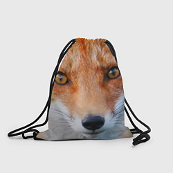 Рюкзак-мешок Крупно мордочка лисы, цвет: 3D-принт