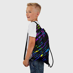 Рюкзак-мешок OVERLAP, цвет: 3D-принт — фото 2