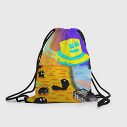 Рюкзак-мешок Geometry Dash RobTop Z, цвет: 3D-принт