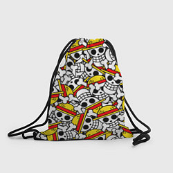 Рюкзак-мешок ONE PIECE ВАН ПИС УЗОР, цвет: 3D-принт