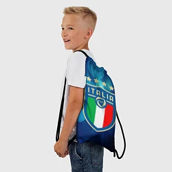 Рюкзак-мешок Сборная Италии, цвет: 3D-принт — фото 2