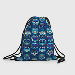 Рюкзак-мешок Совы, цвет: 3D-принт
