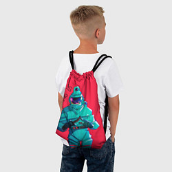 Рюкзак-мешок Among Us Астронавт, цвет: 3D-принт — фото 2