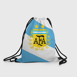 Рюкзак-мешок Сборная Аргентины спина, цвет: 3D-принт