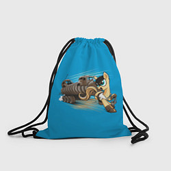 Рюкзак-мешок My liitle Pony x Mad Max, цвет: 3D-принт