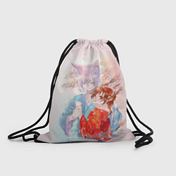 Рюкзак-мешок Томоэ и Нанами, цвет: 3D-принт