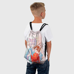 Рюкзак-мешок Томоэ и Нанами, цвет: 3D-принт — фото 2
