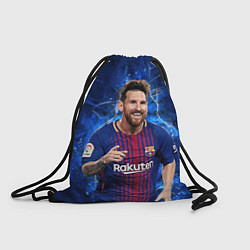 Рюкзак-мешок Лионель Месси Барселона 10, цвет: 3D-принт
