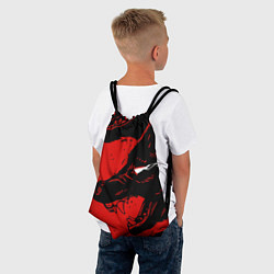 Рюкзак-мешок Красный волк 3D, цвет: 3D-принт — фото 2
