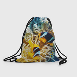 Рюкзак-мешок Морской мир, цвет: 3D-принт