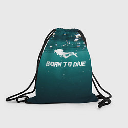 Рюкзак-мешок Дайвинг, цвет: 3D-принт