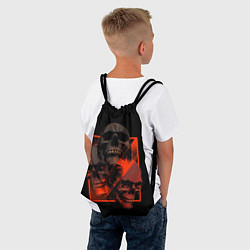 Рюкзак-мешок Skulls Черепа, цвет: 3D-принт — фото 2
