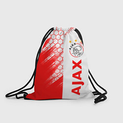 Рюкзак-мешок FC AJAX AMSTERDAM ФК АЯКС, цвет: 3D-принт