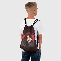 Рюкзак-мешок Милая Дженни, цвет: 3D-принт — фото 2