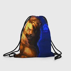 Рюкзак-мешок Furry lion, цвет: 3D-принт