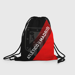 Рюкзак-мешок АТЛЕТИКО МАДРИД ATLETICO, цвет: 3D-принт