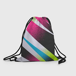 Рюкзак-мешок Sport style: Линии, цвет: 3D-принт