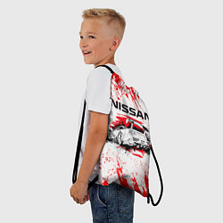 Рюкзак-мешок Nissan, цвет: 3D-принт — фото 2