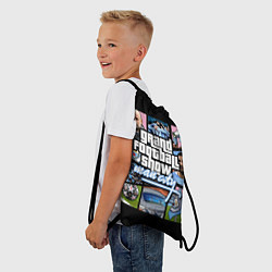 Рюкзак-мешок Мансити в стиле гта манчестер, цвет: 3D-принт — фото 2