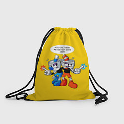 Рюкзак-мешок Побитые кружки, цвет: 3D-принт