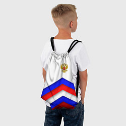 Рюкзак-мешок РОССИЯ ФОРМА АБСТРАКТНЫЙ, цвет: 3D-принт — фото 2
