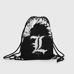 Рюкзак-мешок Death Note брызги краски, цвет: 3D-принт