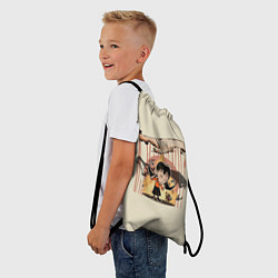 Рюкзак-мешок Виллоу, цвет: 3D-принт — фото 2