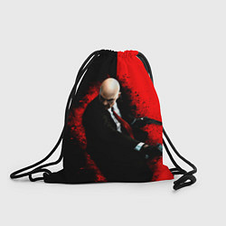 Рюкзак-мешок Hitman splash, цвет: 3D-принт