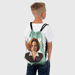 Рюкзак-мешок Дана Скалли, цвет: 3D-принт — фото 2