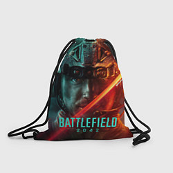Рюкзак-мешок Battlefield 2042 Soldier face, цвет: 3D-принт