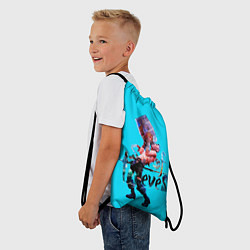 Рюкзак-мешок Пират с бочкой рома, цвет: 3D-принт — фото 2