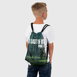 Рюкзак-мешок Элли и Джоэл в лесу, цвет: 3D-принт — фото 2