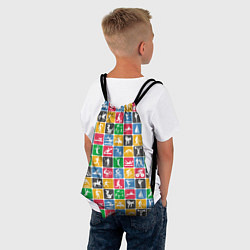Рюкзак-мешок СПОРТ, цвет: 3D-принт — фото 2