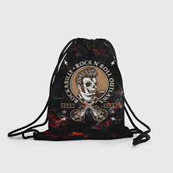 Рюкзак-мешок Элвис Пресли Rock n roll, цвет: 3D-принт