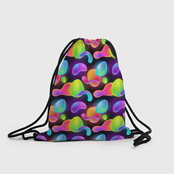 Рюкзак-мешок Ночные фонарики-светлячки, цвет: 3D-принт