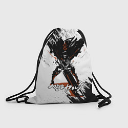 Рюкзак-мешок БЕРСЕРК брызги, цвет: 3D-принт