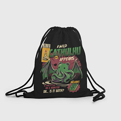Рюкзак-мешок Кот Ктулху, цвет: 3D-принт