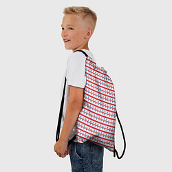Рюкзак-мешок Звезды с полосками, цвет: 3D-принт — фото 2