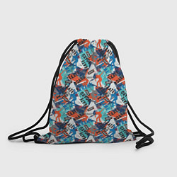 Рюкзак-мешок SKATEBOARD, цвет: 3D-принт