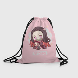 Рюкзак-мешок Baby Nezuko, цвет: 3D-принт