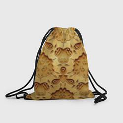 Рюкзак-мешок 3D резьба по дереву, цвет: 3D-принт