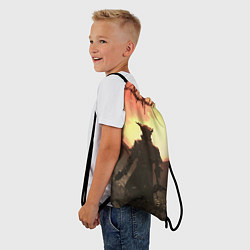 Рюкзак-мешок Странник, цвет: 3D-принт — фото 2