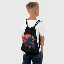 Рюкзак-мешок Wolfborn, цвет: 3D-принт — фото 2