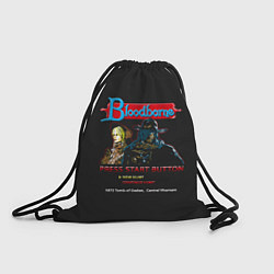 Рюкзак-мешок Bloodborne 8 bit, цвет: 3D-принт