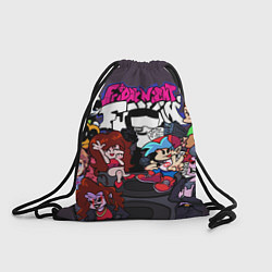 Рюкзак-мешок Friday Night Funkin персонажи, цвет: 3D-принт