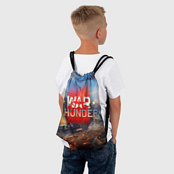 Рюкзак-мешок WAR THUNDER ВАР ТАНДЕР, цвет: 3D-принт — фото 2