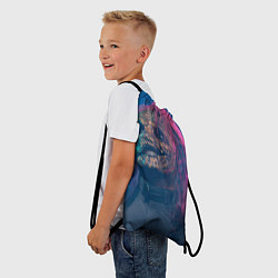 Рюкзак-мешок Corey Taylor, цвет: 3D-принт — фото 2