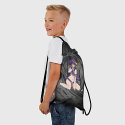 Рюкзак-мешок Девушка с крыльями 18, цвет: 3D-принт — фото 2